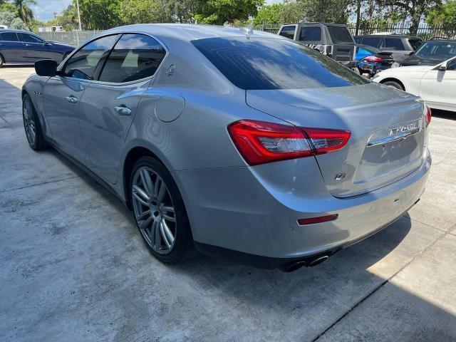 ZAM57RTA3E1095287 - 2014 MASERATI GHIBLI S SILVER photo 2