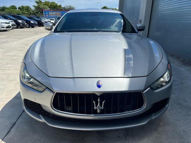 ZAM57RTA3E1095287 - 2014 MASERATI GHIBLI S SILVER photo 5