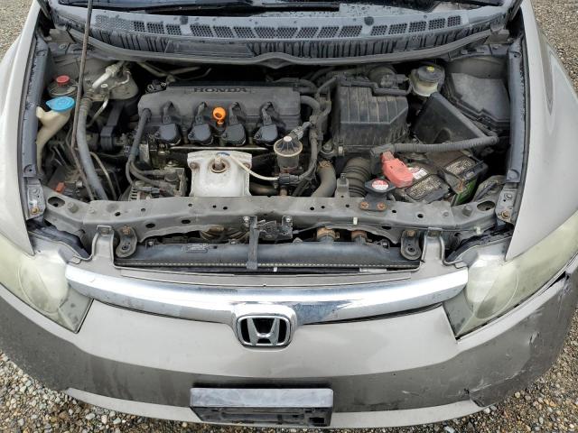 2HGFA16577H310265 - 2007 HONDA CIVIC LX GRAY photo 11