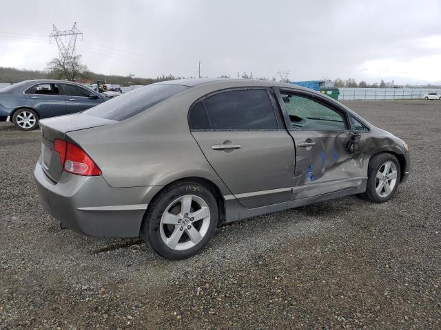 2HGFA16577H310265 - 2007 HONDA CIVIC LX GRAY photo 3