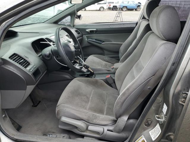 2HGFA16577H310265 - 2007 HONDA CIVIC LX GRAY photo 7