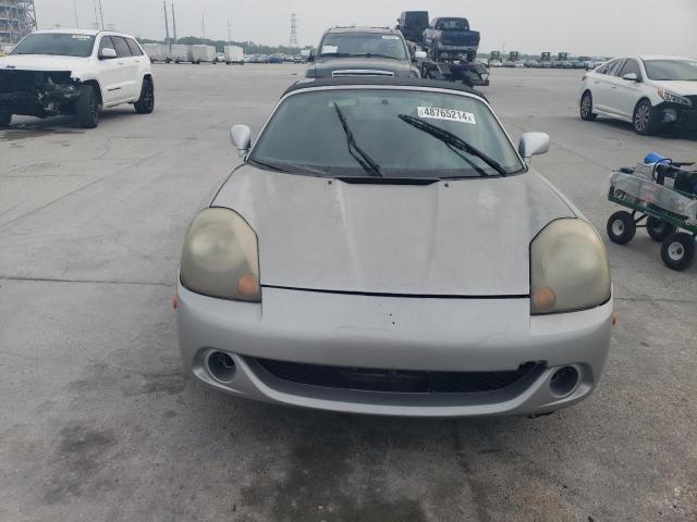 JTDFR3209Y0009015 - 2000 TOYOTA MR2 SPYDER SILVER photo 5