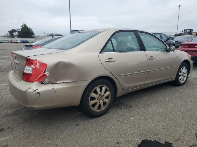 4T1BE32K12U065490 - 2002 TOYOTA CAMRY LE BEIGE photo 3