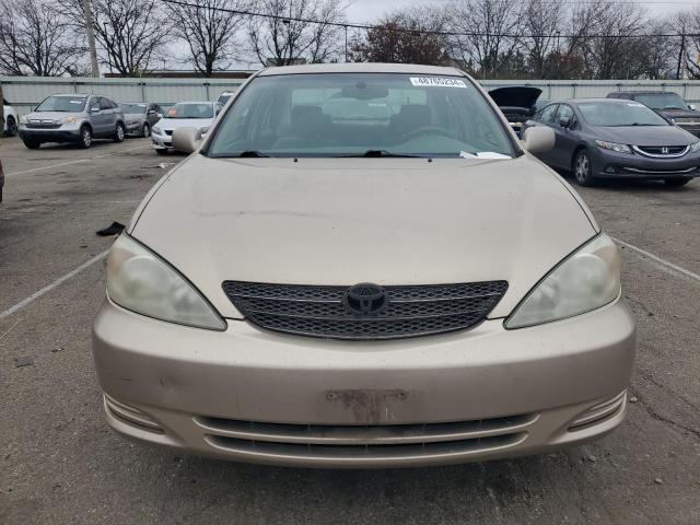 4T1BE32K12U065490 - 2002 TOYOTA CAMRY LE BEIGE photo 5