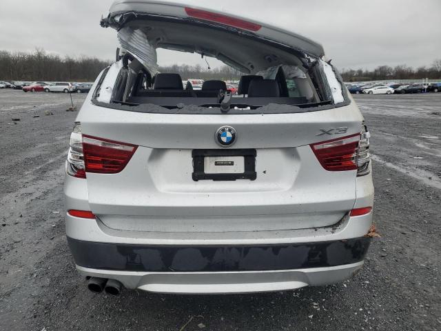 5UXWX9C51D0A14613 - 2013 BMW X3 XDRIVE28I SILVER photo 6