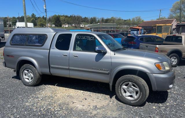 5TBBT44133S404821 - 2003 TOYOTA TUNDRA ACCESS CAB SR5 GRAY photo 1