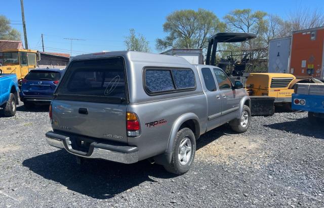 5TBBT44133S404821 - 2003 TOYOTA TUNDRA ACCESS CAB SR5 GRAY photo 4