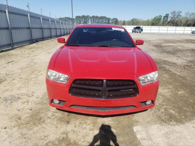 2C3CDXHG6EH162377 - 2014 DODGE CHARGER SXT RED photo 5