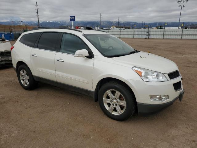 1GNKRGED5CJ393096 - 2012 CHEVROLET TRAVERSE LT CREAM photo 4