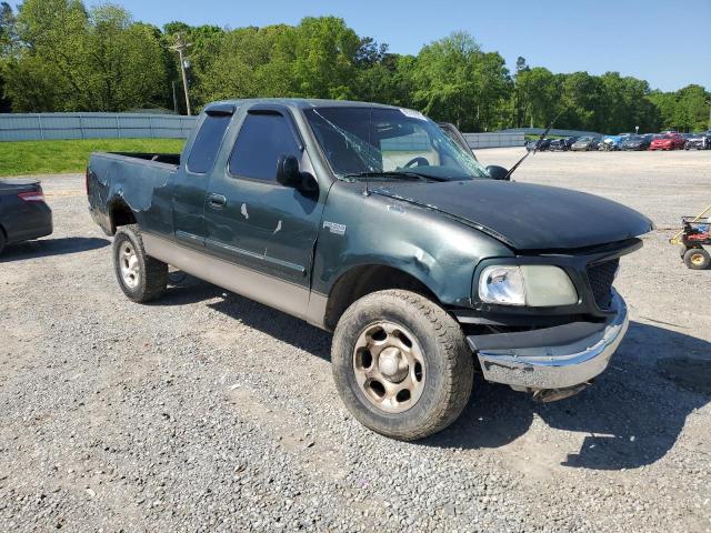 1FTRX17222NA46189 - 2002 FORD F-150 GREEN photo 4