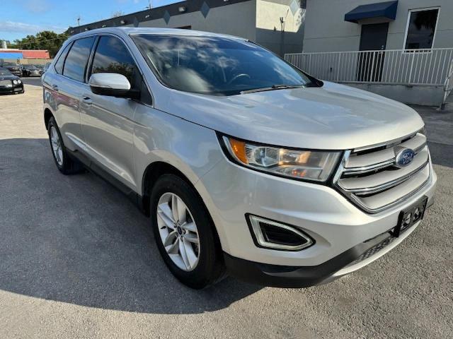 2FMPK4J86HBB94852 - 2017 FORD EDGE SEL SILVER photo 4