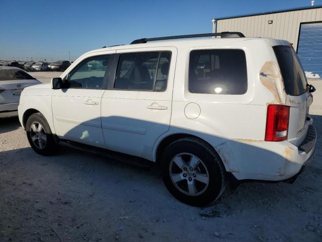 5FNYF38529B018274 - 2009 HONDA PILOT EXL WHITE photo 2