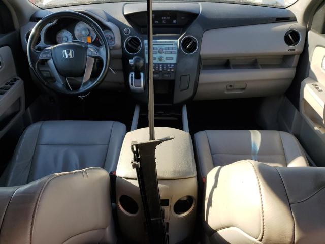 5FNYF38529B018274 - 2009 HONDA PILOT EXL WHITE photo 8