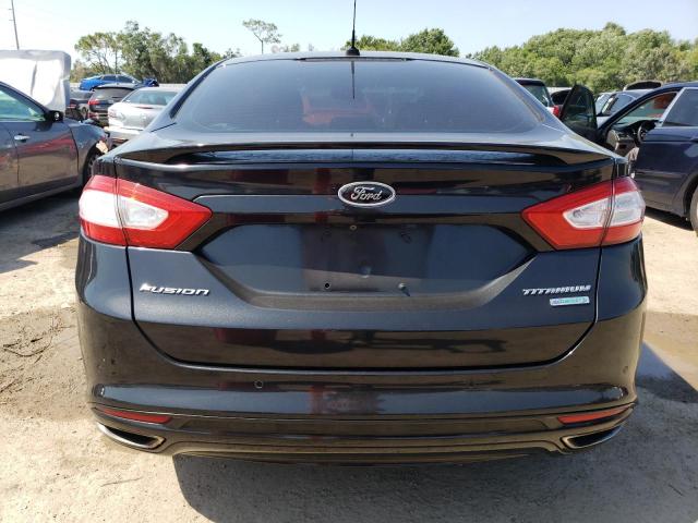 3FA6P0K93DR146955 - 2013 FORD FUSION TITANIUM BLACK photo 6