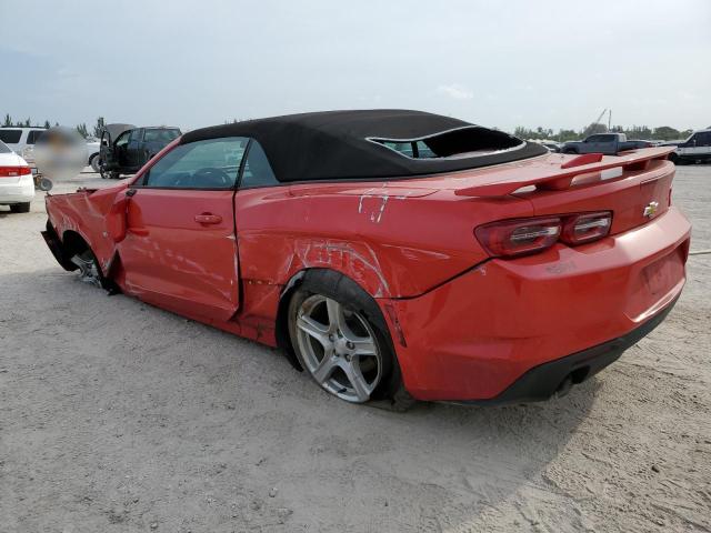 1G1FB3DS2L0114998 - 2020 CHEVROLET CAMARO LS RED photo 2