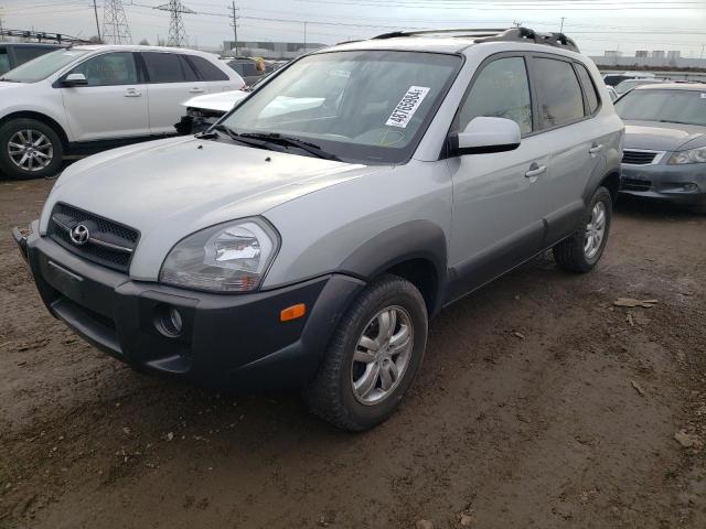 KM8JN12D88U804428 - 2008 HYUNDAI TUCSON SE SILVER photo 1