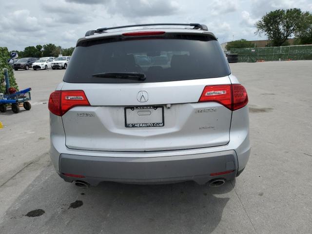 2HNYD286X9H506580 - 2009 ACURA MDX TECHNOLOGY SILVER photo 6