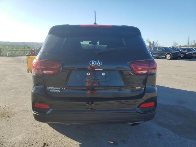 5XYPG4A34KG551815 - 2019 KIA SORENTO L BLACK photo 6