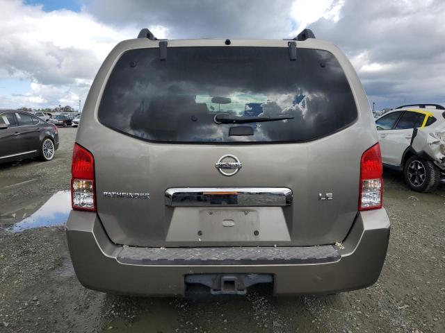 5N1AR18U75C703586 - 2005 NISSAN PATHFINDER LE ბეჟი ფოტო 6