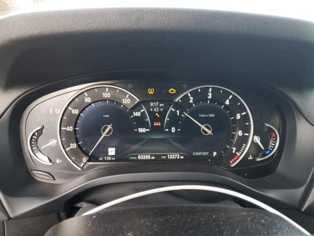 5UXTR9C51KLP93663 - 2019 BMW X3 XDRIVE30I Szary zdjęcie 9