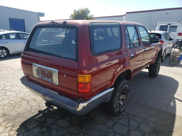 JT3VN29VXS0043267 - 1995 TOYOTA 4RUNNER VN29 SR5 RED photo 4