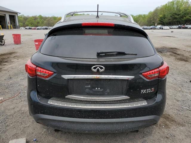 JN8BS1MW5DM100072 - 2013 INFINITI FX50 BLACK photo 6