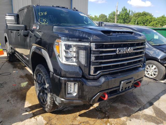 1GT49PEYXMF213121 - 2021 GMC SIERRA K2500 AT4 BLUE photo 12