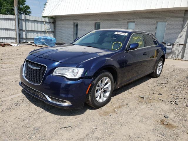 2C3CCAAG4FH920695 - 2015 CHRYSLER 300 LIMITED BLUE photo 2