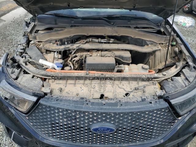1FM5K8AW7MNA04682 - 2021 FORD EXPLORER POLICE INTERCEPTOR 黑色 照片 12