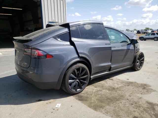 5YJXCDE25HF079332 - 2017 TESLA MODEL X GRAY photo 3