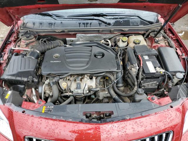 2G4GV5GV6D9170787 - 2013 BUICK REGAL GS Қызыл фото 11