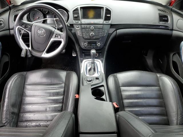 2G4GV5GV6D9170787 - 2013 BUICK REGAL GS Қызыл фото 8