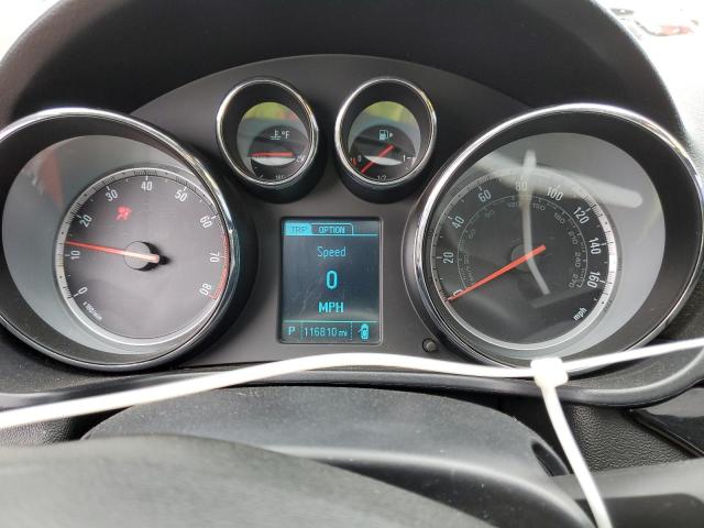 2G4GV5GV6D9170787 - 2013 BUICK REGAL GS Қызыл фото 9