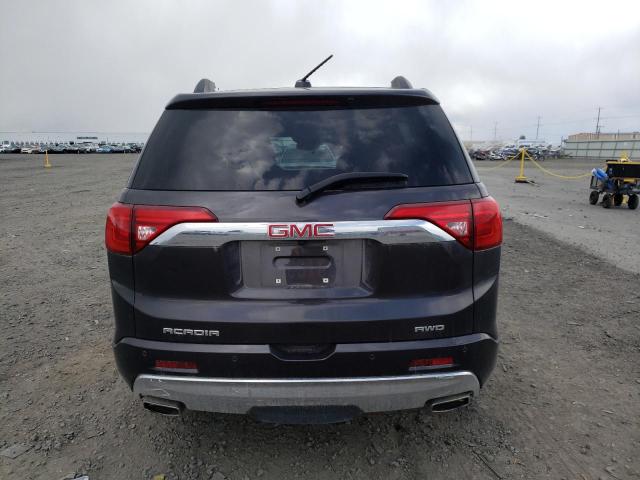 1GKKNXLS4JZ190662 - 2018 GMC ACADIA DENALI GRAY photo 6