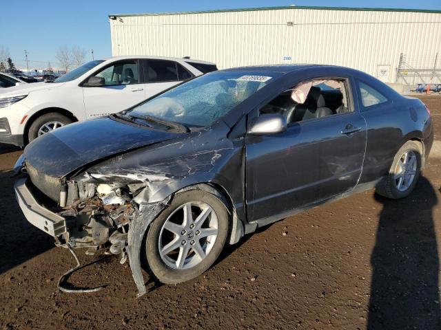 2HGFG12029H004716 - 2009 HONDA CIVIC EXL GRAY photo 1