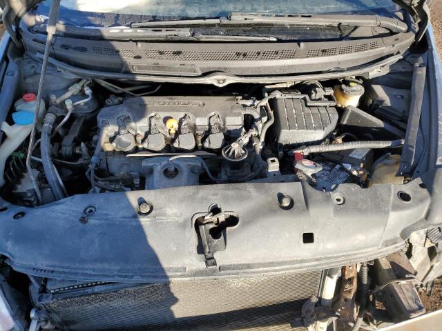 2HGFG12029H004716 - 2009 HONDA CIVIC EXL GRAY photo 11