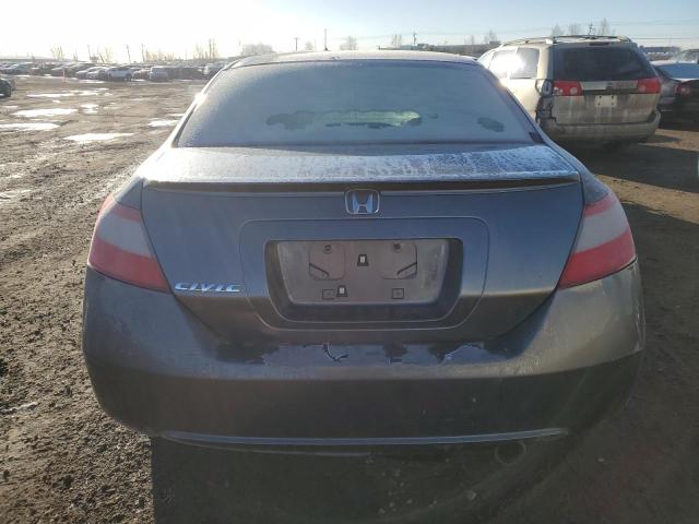 2HGFG12029H004716 - 2009 HONDA CIVIC EXL GRAY photo 6