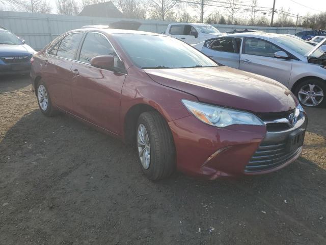 4T1BF1FK5GU607452 - 2016 TOYOTA CAMRY LE RED photo 4