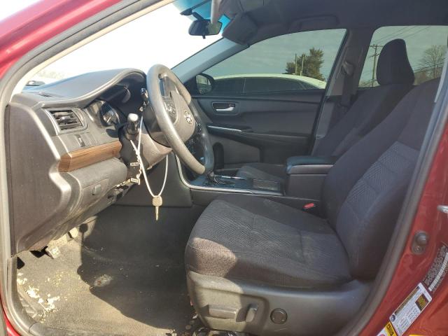 4T1BF1FK5GU607452 - 2016 TOYOTA CAMRY LE RED photo 7