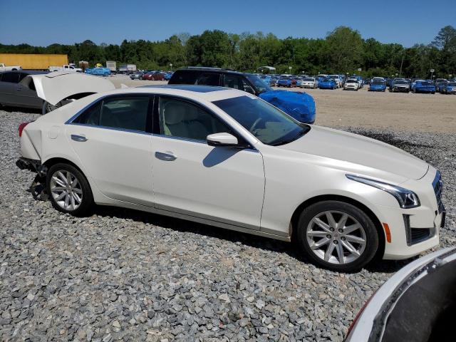 1G6AR5SX5E0143165 - 2014 CADILLAC CTS LUXURY COLLECTION WHITE photo 4