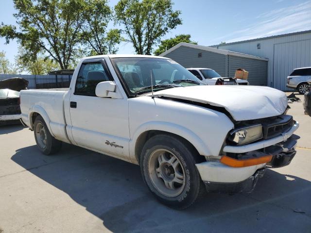 1GCCS1448X8150721 - 1999 CHEVROLET S TRUCK S10 WHITE photo 4