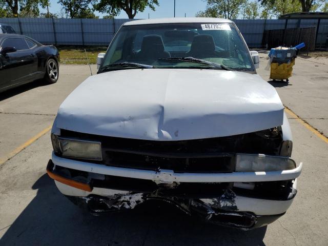 1GCCS1448X8150721 - 1999 CHEVROLET S TRUCK S10 WHITE photo 5