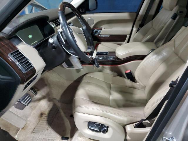 SALGV3TF7FA214173 - 2015 LAND ROVER RANGE ROVE AUTOBIOGRAPHY SILVER photo 7