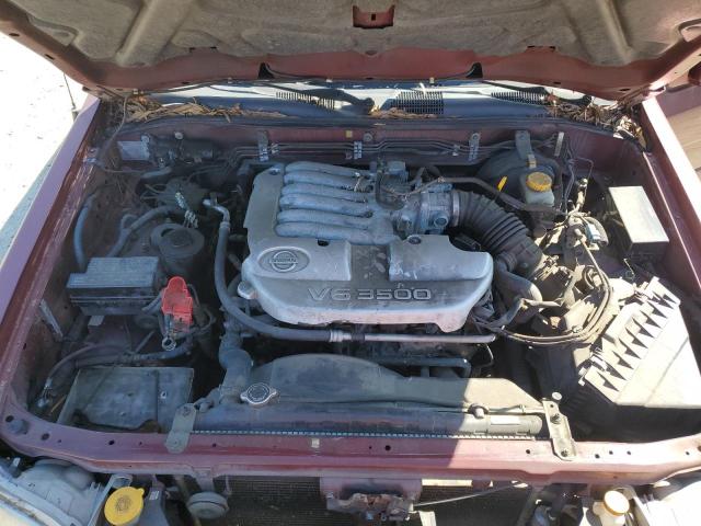 JN8DR09X54W803594 - 2004 NISSAN PATHFINDER LE ბურგუნდია ფოტო 12