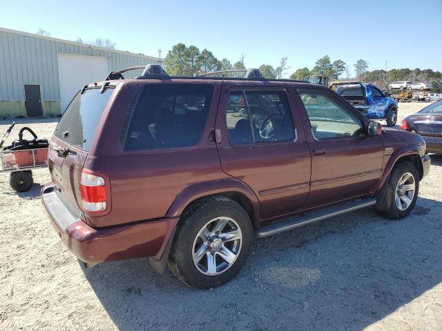 JN8DR09X54W803594 - 2004 NISSAN PATHFINDER LE ბურგუნდია ფოტო 3