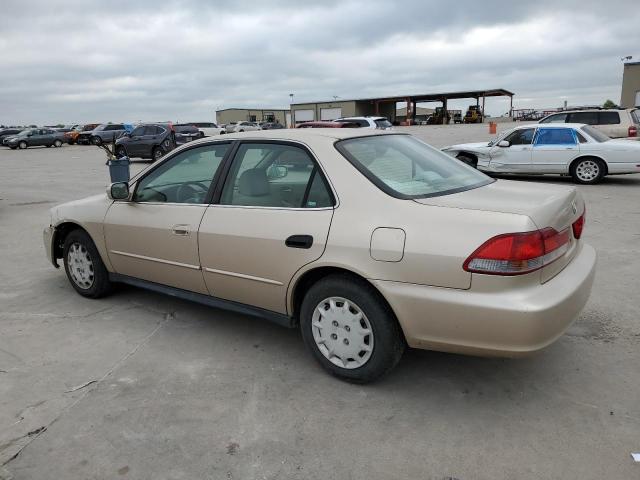 1HGCG56441A106576 - 2001 HONDA ACCORD LX BEIGE photo 2