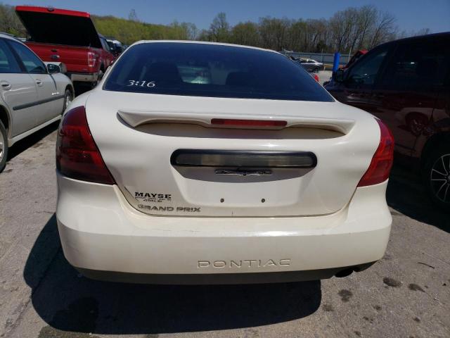 2G2WP552681179842 - 2008 PONTIAC GRAND PRIX 白色 照片 6