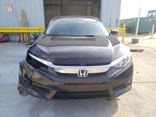 JHMFC1F75JX027911 - 2018 HONDA CIVIC EXL BLACK photo 5