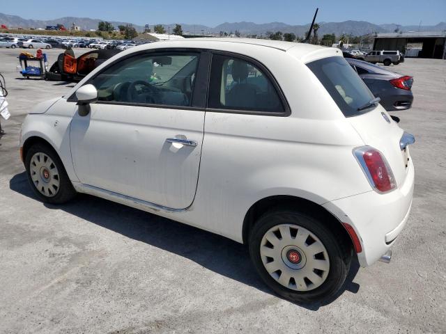 3C3CFFARXDT531344 - 2013 FIAT 500 POP WHITE photo 2