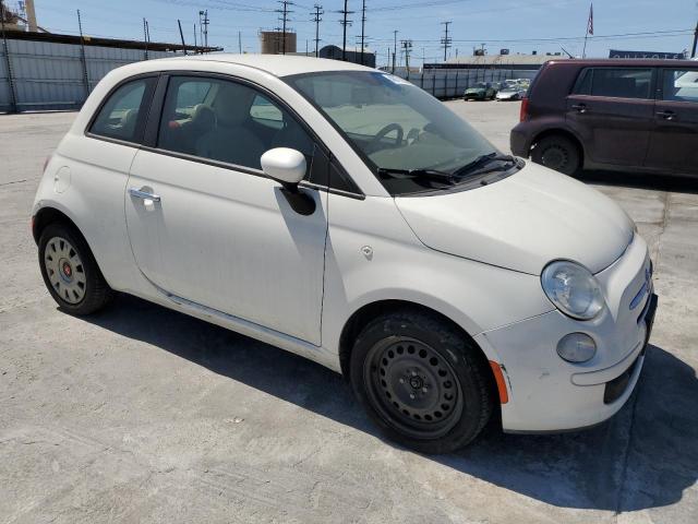 3C3CFFARXDT531344 - 2013 FIAT 500 POP WHITE photo 4